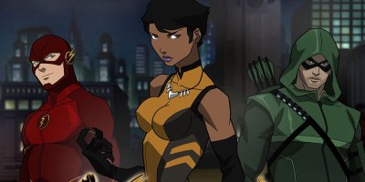 Vixen with Flash & Green Arrow